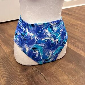 Kim Rogers Multicolor High waisted Swim Bottoms